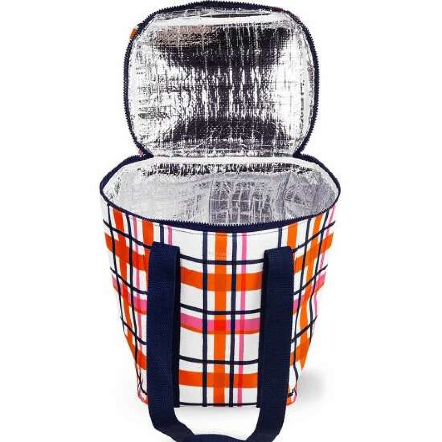 Home * | Best Reviews Of Kate Spade New York Picnic Cooler Spring Plaid