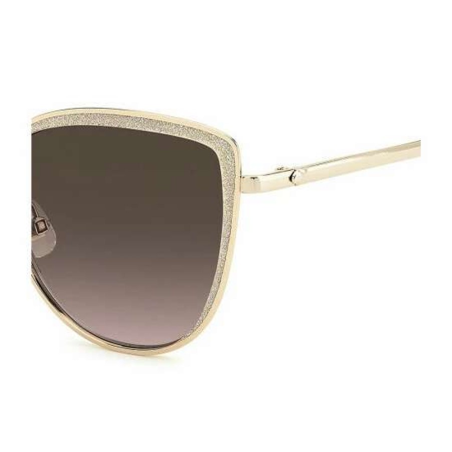 Accessories * | Coupon Kate Spade New York Staci Cat Eye Sunglasses Gold