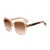 Accessories * | Deals Kate Spade New York Women'S Wilhemina 55Mm Square Sunglasses Nude