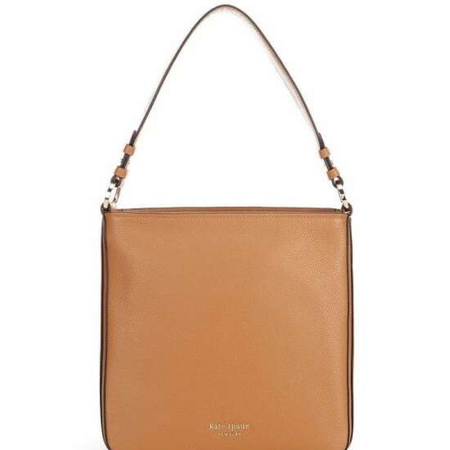 Handbags * | Best Pirce Kate Spade New York Hudson Pebbled Leather Large Hobo Bag