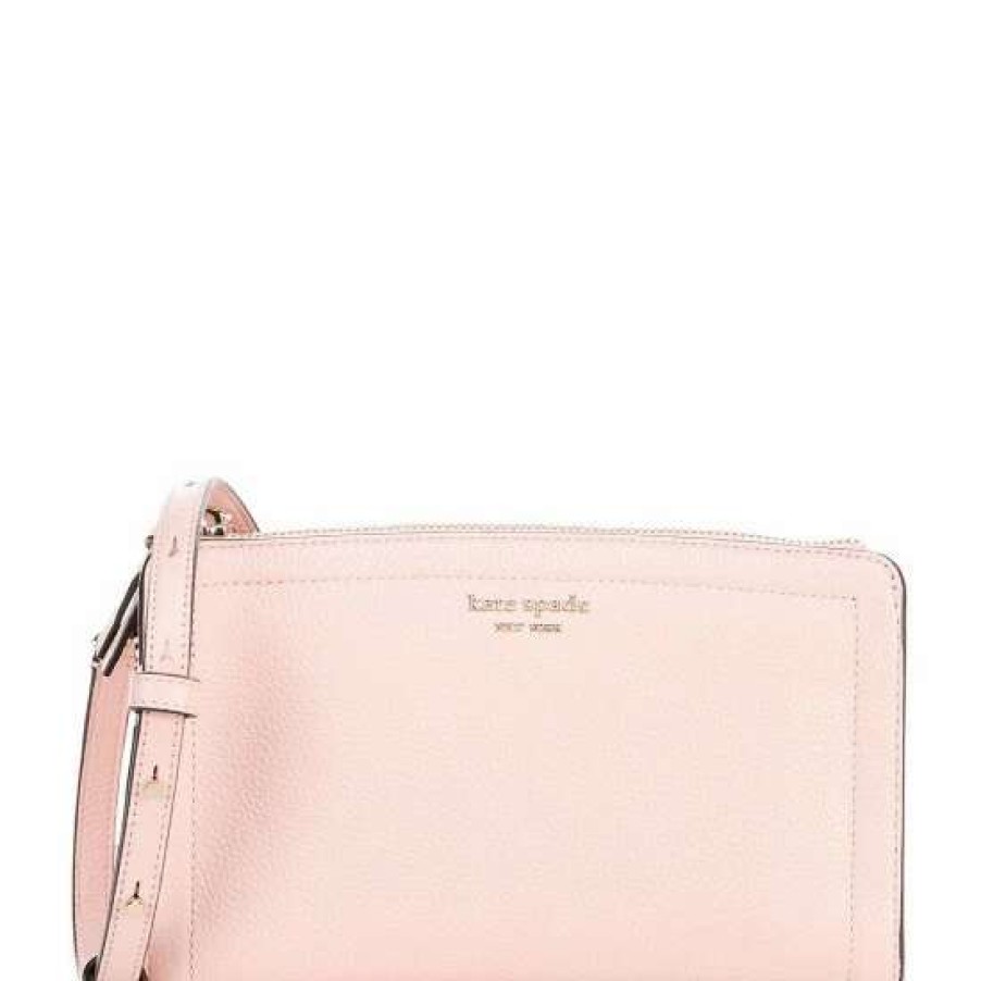 Handbags * | Deals Kate Spade New York Knott Pebbled Leather Small Crossbody Bag