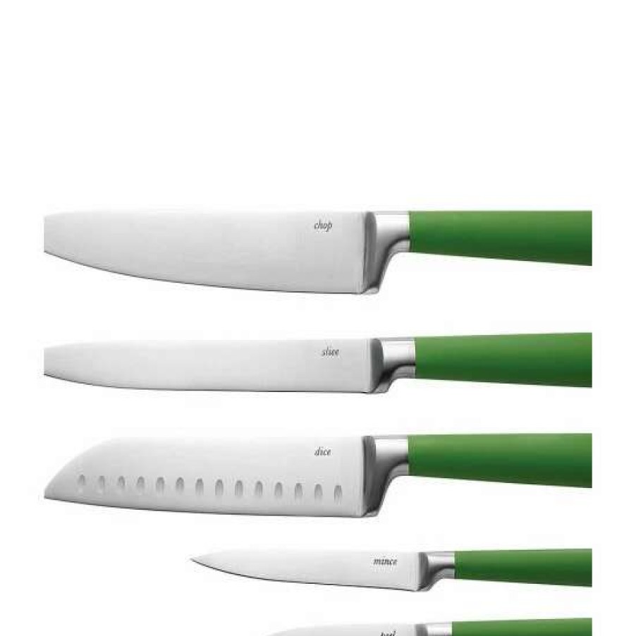 Home * | Best Sale Kate Spade New York Chop Chop 6-Piece Round Cutlery Block