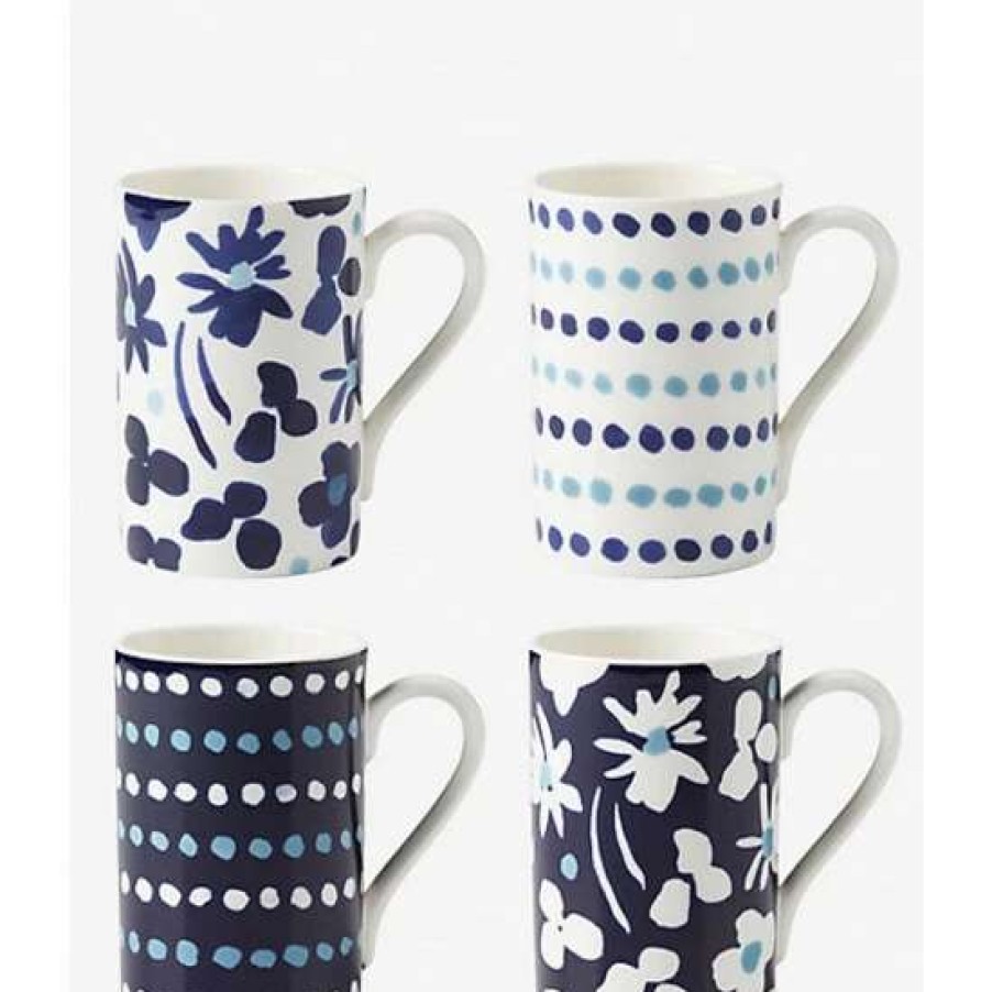 Home * | Budget Kate Spade New York Floral Way Mug Set Multi