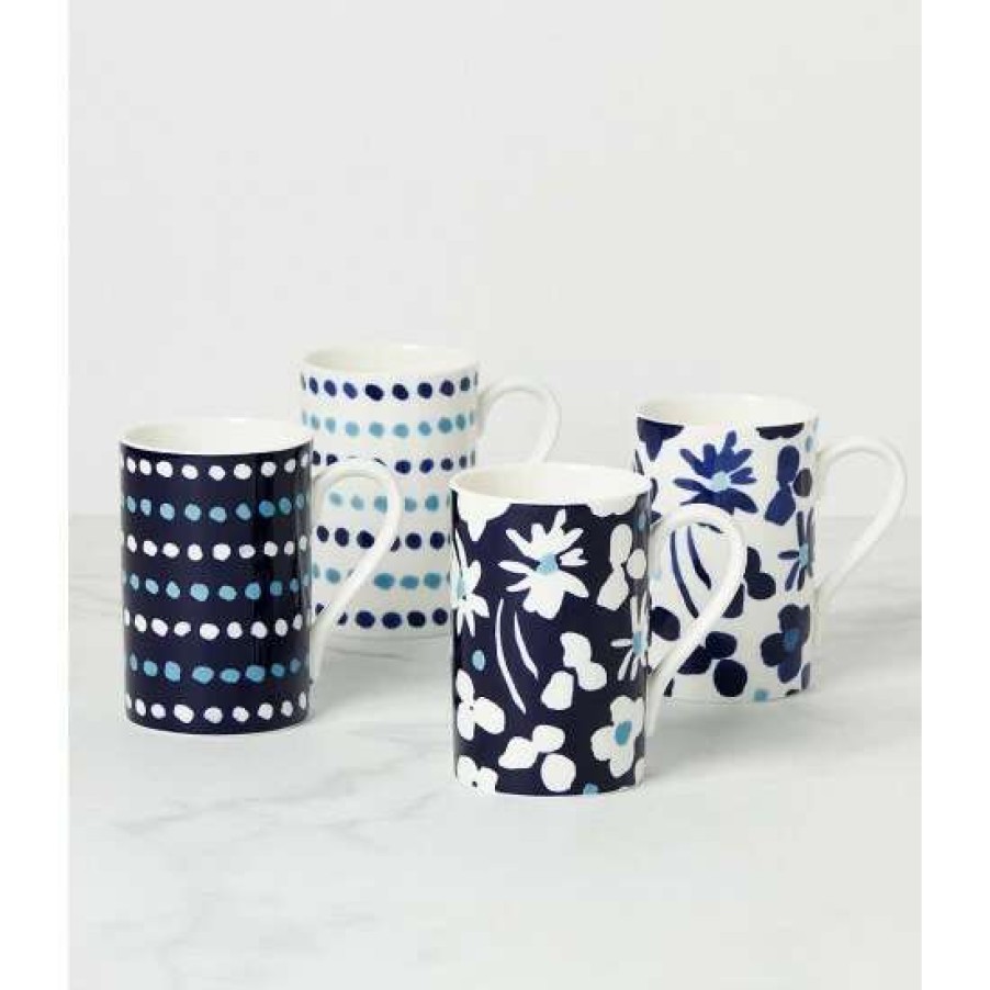 Home * | Budget Kate Spade New York Floral Way Mug Set Multi