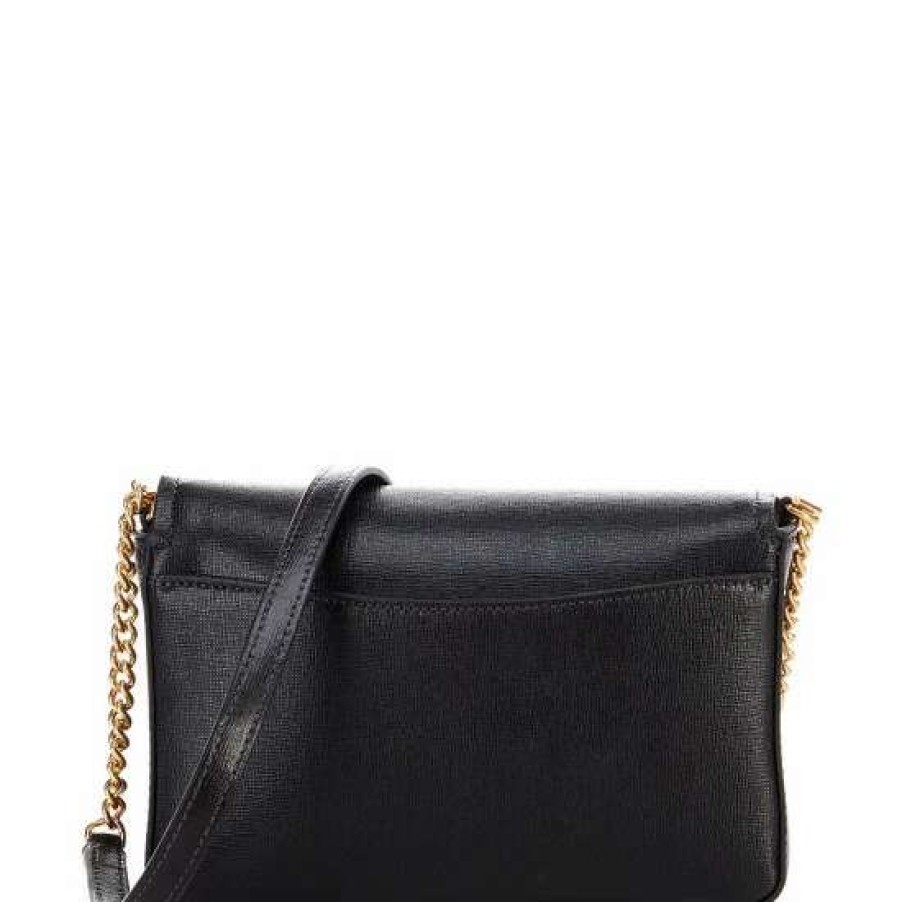 Handbags * | Flash Sale Kate Spade New York Gala Stone Embellished Saffiano Leather Flap Chain Wallet Crossbody Bag Black Multi