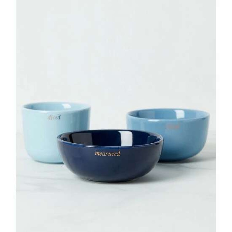 Home * | Best Pirce Kate Spade New York Make It Pop Collection Prep Bowls, Set Of 3