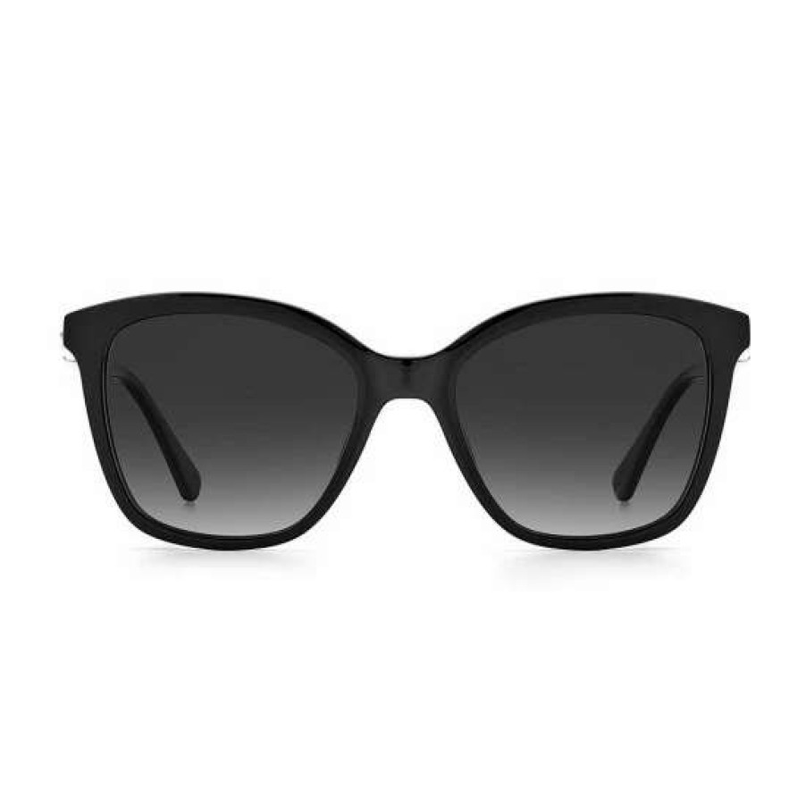 Accessories * | Outlet Kate Spade New York Women'S Reena 53Mm Square Sunglasses Black