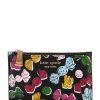 Handbags * | Best Sale Kate Spade New York Morgan Assorted Candies Embossed Saffiano Leather Small Slim Bifold Wallet Black Multi