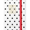 Accessories * | Brand New Kate Spade New York Cabana Dot 17-Month Large Planner Black