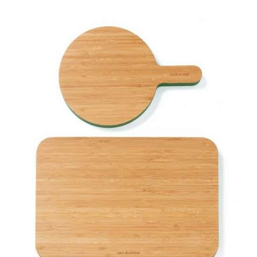 Home * | Best Reviews Of Kate Spade New York Knock On Wood Cutting Board Paddle & Rectangle 2-Piece Set