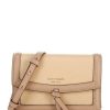 Handbags * | Discount Kate Spade New York Knott Colorblock Leather Flap Crossbody Bag Warm Stone Multi