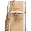 Handbags * | Deals Kate Spade New York Knott Colorblock Leather Phone Crossbody Bag Warm Stone Multi