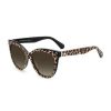 Accessories * | Coupon Kate Spade New York Daesha Leopard Polarized Butterfly Sunglasses Black Leopard