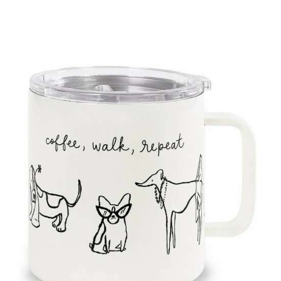 Home * | Cheap Kate Spade New York Dog Party Coffee Mug White