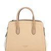 Handbags * | Best Pirce Kate Spade New York Knott Colorblocked Medium Satchel Bag Warm Stone Multi