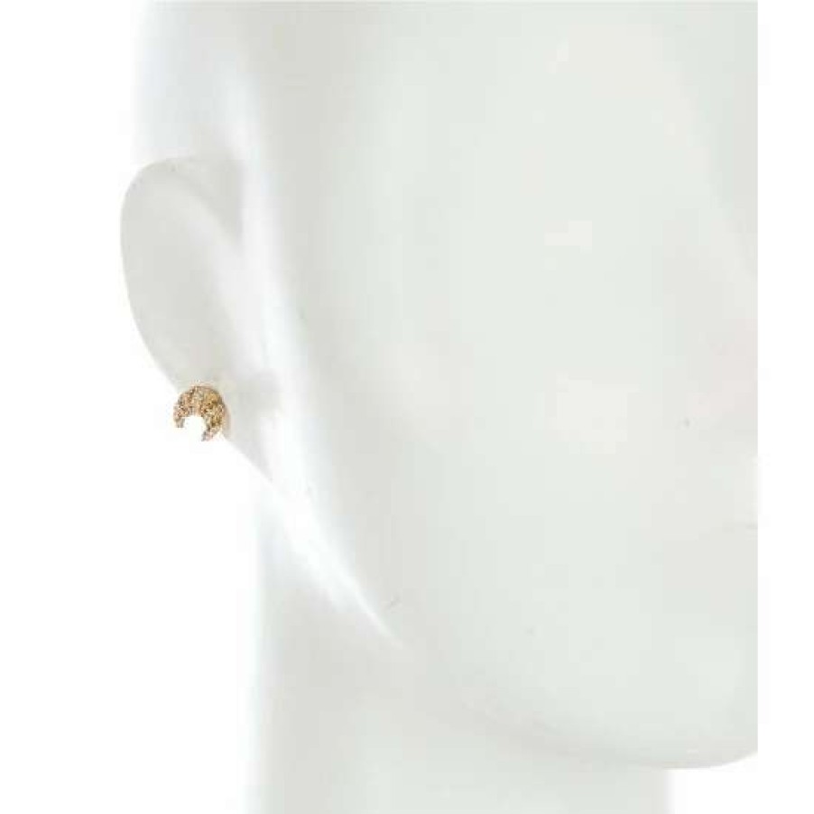 Accessories * | Deals Kate Spade New York Patisserie Croissant Stud Earrings Neutral Multi