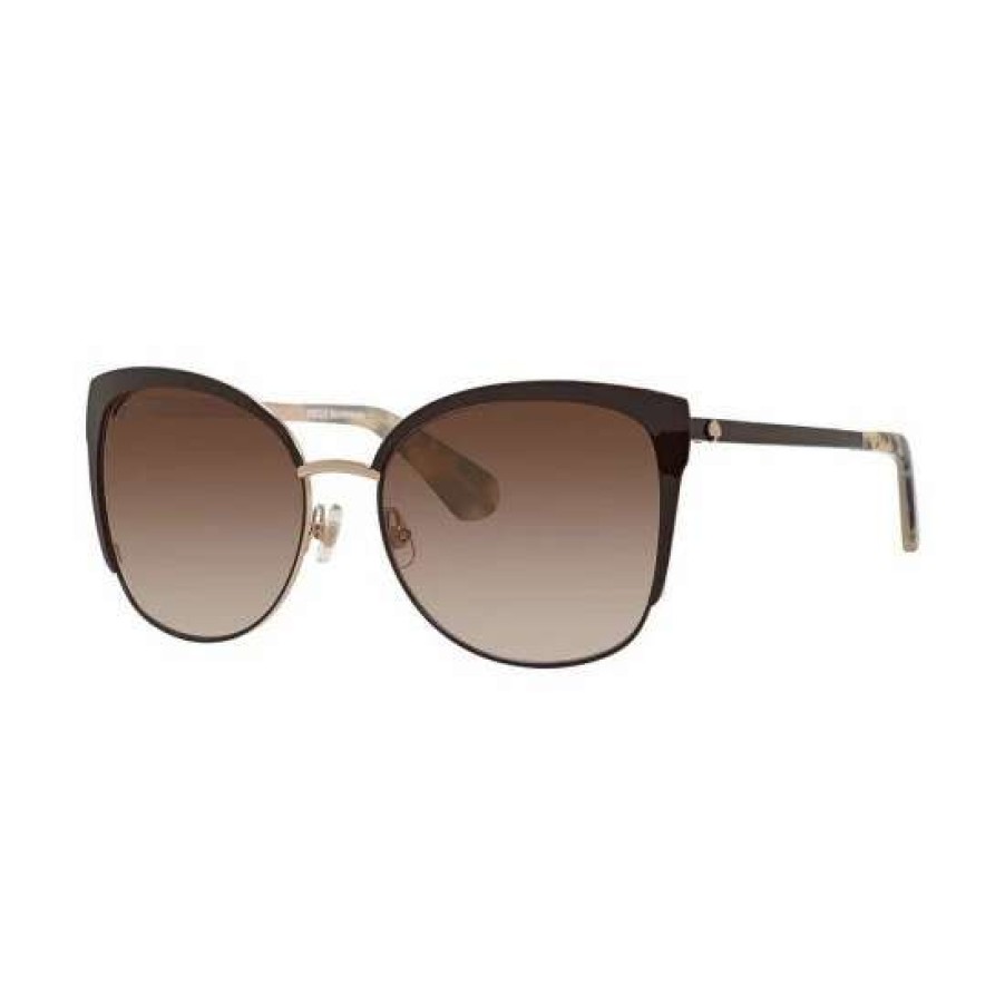 Accessories * | New Kate Spade New York Genice Gradient Cat Eye Sunglasses