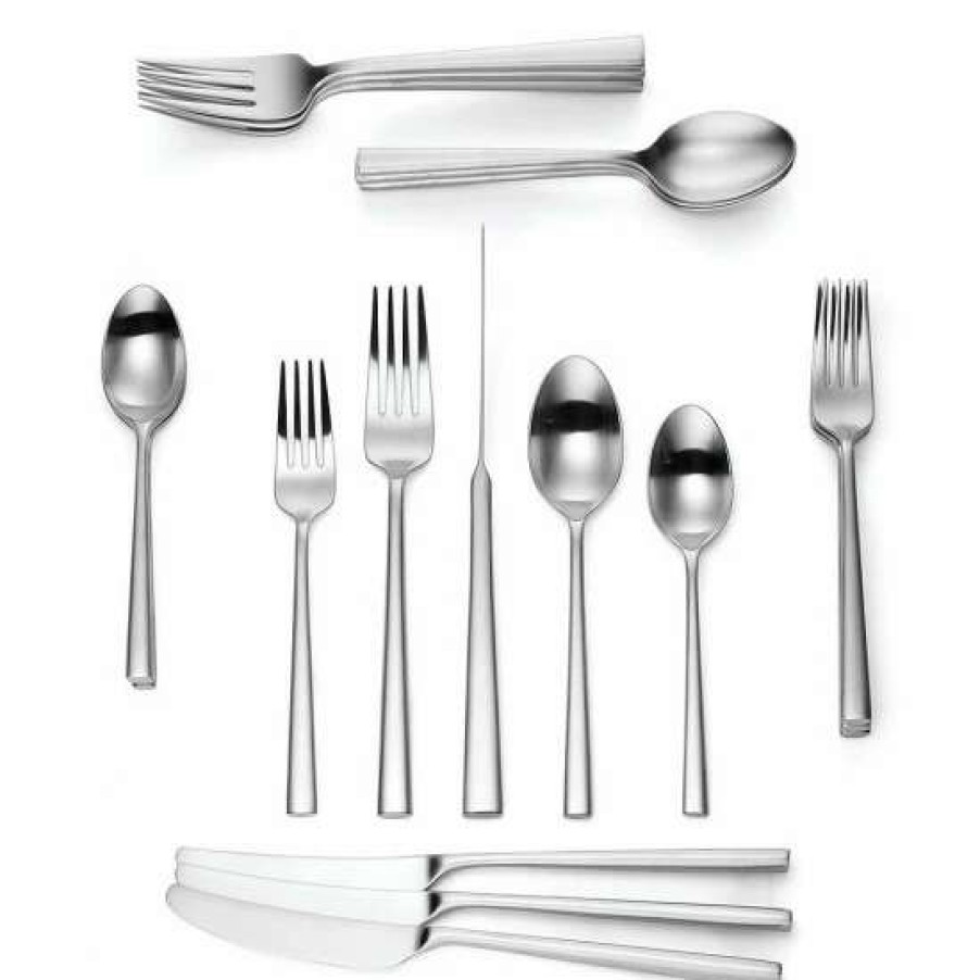 Home * | Outlet Kate Spade New York Malmo Satin 20 Piece Flatware Set, Service For 4