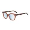 Accessories * | New Kate Spade New York Women'S Taneabb 48Mm Square Blue Light Reader Glasses Brown