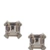 Accessories * | Best Pirce Kate Spade New York Dazzle Stud Earrings Clear/Silver