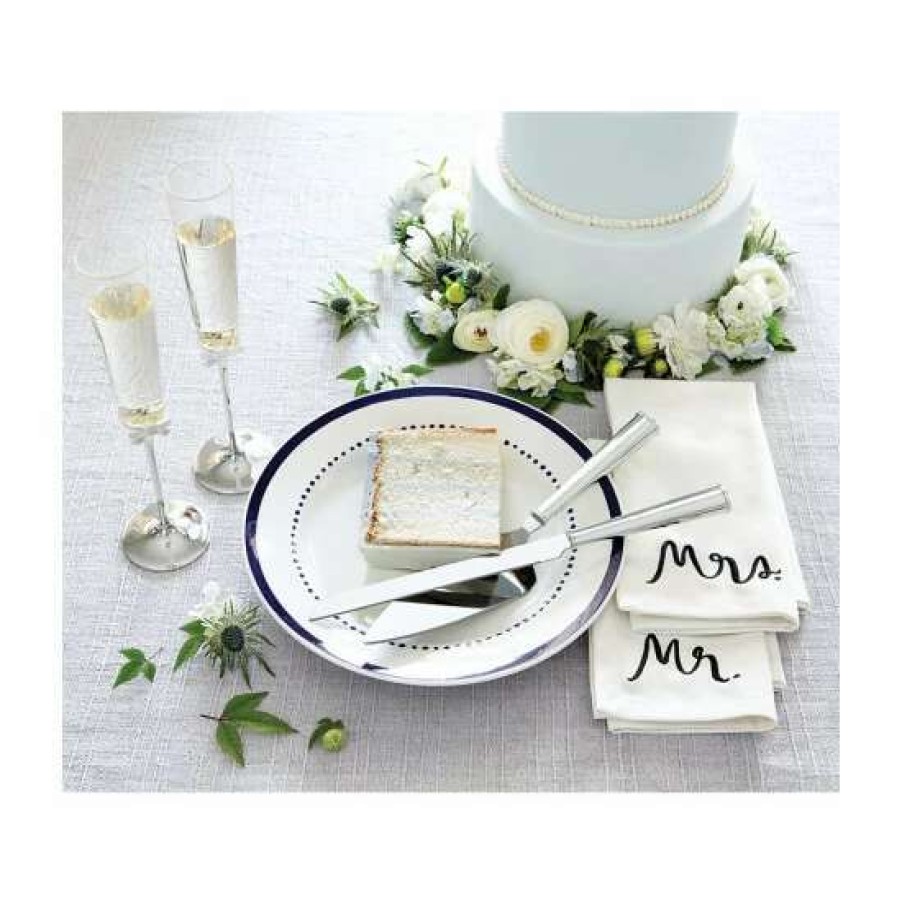 Home * | Hot Sale Kate Spade New York Darling Point 2 Piece Dessert Set