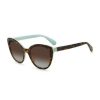 Accessories * | Discount Kate Spade New York Women'S Amberlee 55Mm Cat Eye Sunglasses Havana