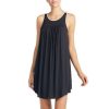 Lingerie * | Deals Kate Spade New York Jersey Knit Chemise Black