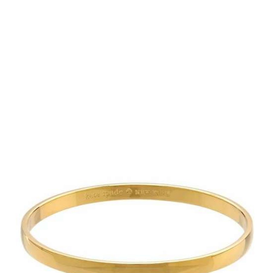 Accessories * | Top 10 Kate Spade New York Heart Of Idiom Bangle Bracelet Gold