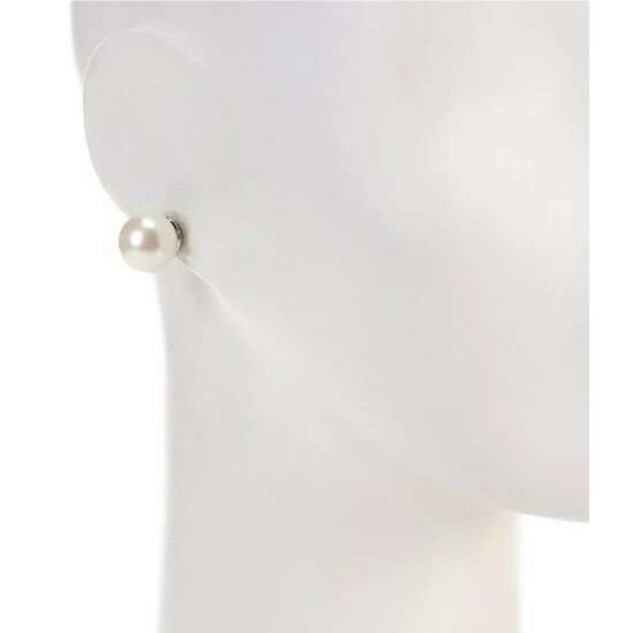 Accessories * | Budget Kate Spade New York Pearls Please Stud Earrings Cream/Silver