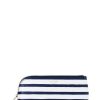 Accessories * | Best Sale Kate Spade New York Striped Pencil Case Navy