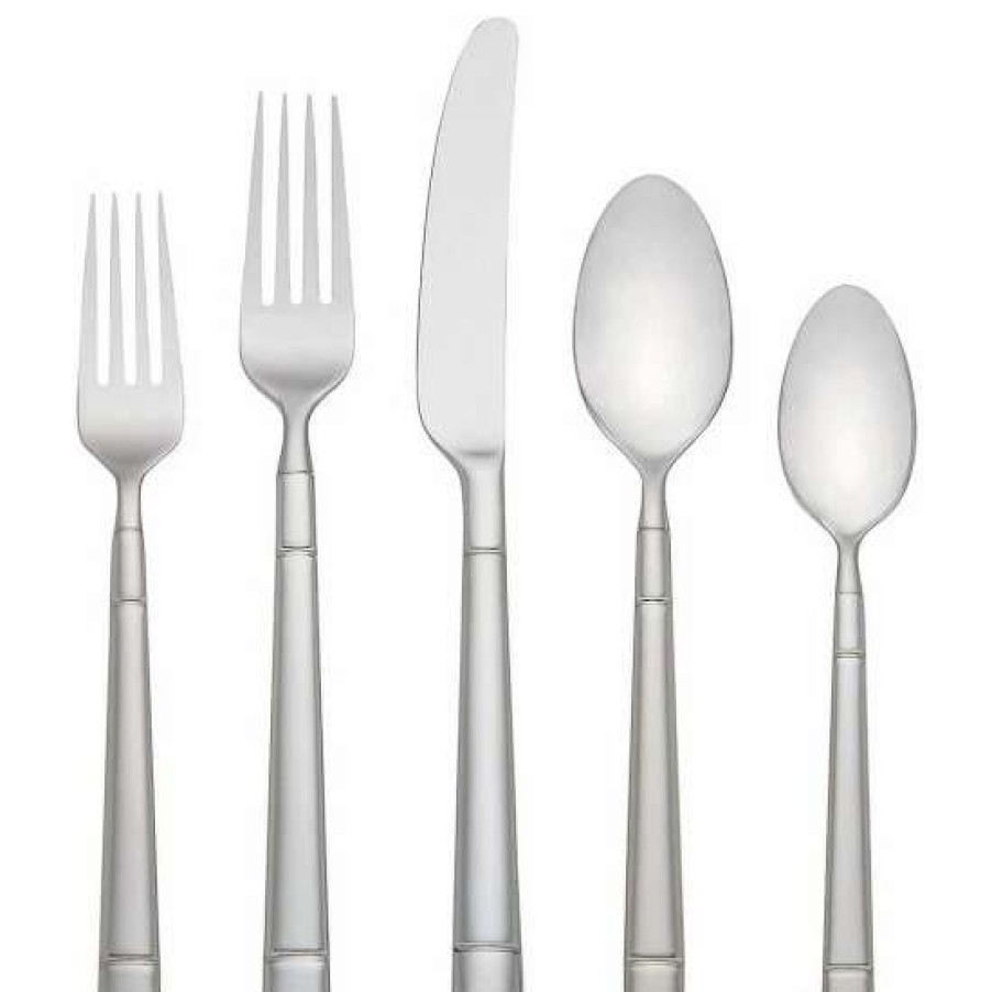 Home * | Buy Kate Spade New York Fairharbor 45-Piece Stainless Steel Flatware Set