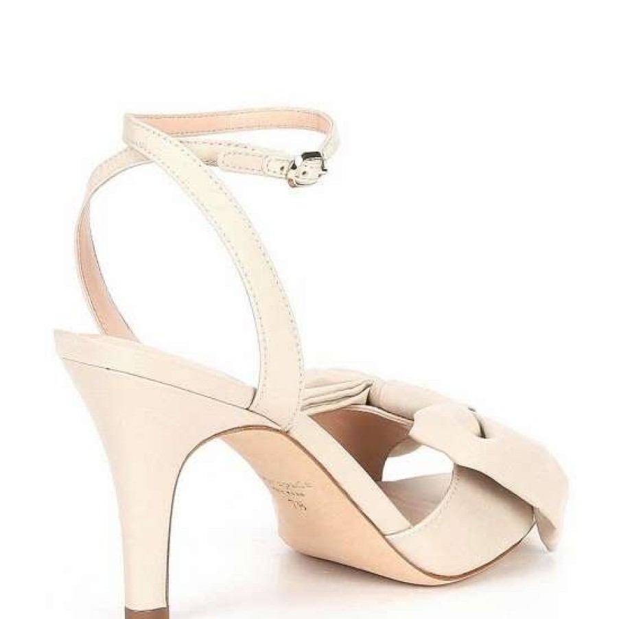 Shoes * | Brand New Kate Spade New York Gloria Bow Detail Ankle Strap Dress Sandals