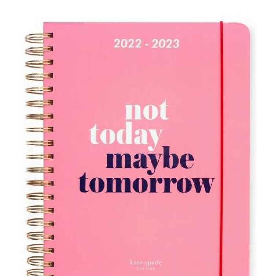 Accessories * | Deals Kate Spade New York Colorblock 17-Month Mega Planner Pink