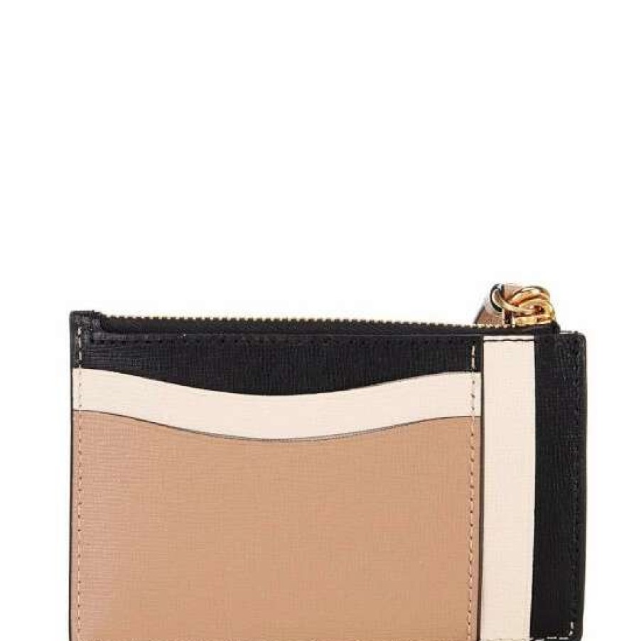 Handbags * | Top 10 Kate Spade New York Morgan Colorblock Saffiano Leather Card Case Wristlet