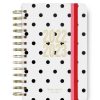 Accessories * | Deals Kate Spade New York Cabana Dot 17-Month Medium Planner Black