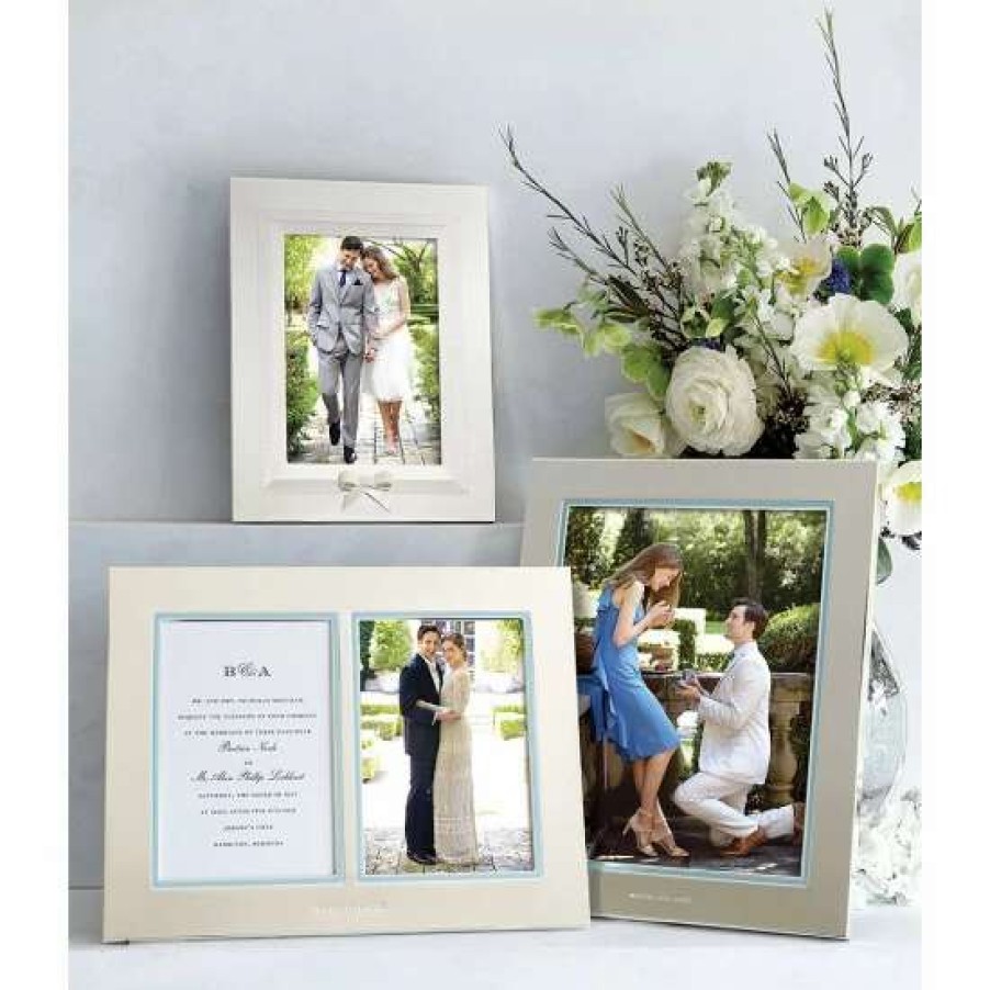 Home * | Outlet Kate Spade New York Take The Cake Wedding Picture Frame Silver Plate