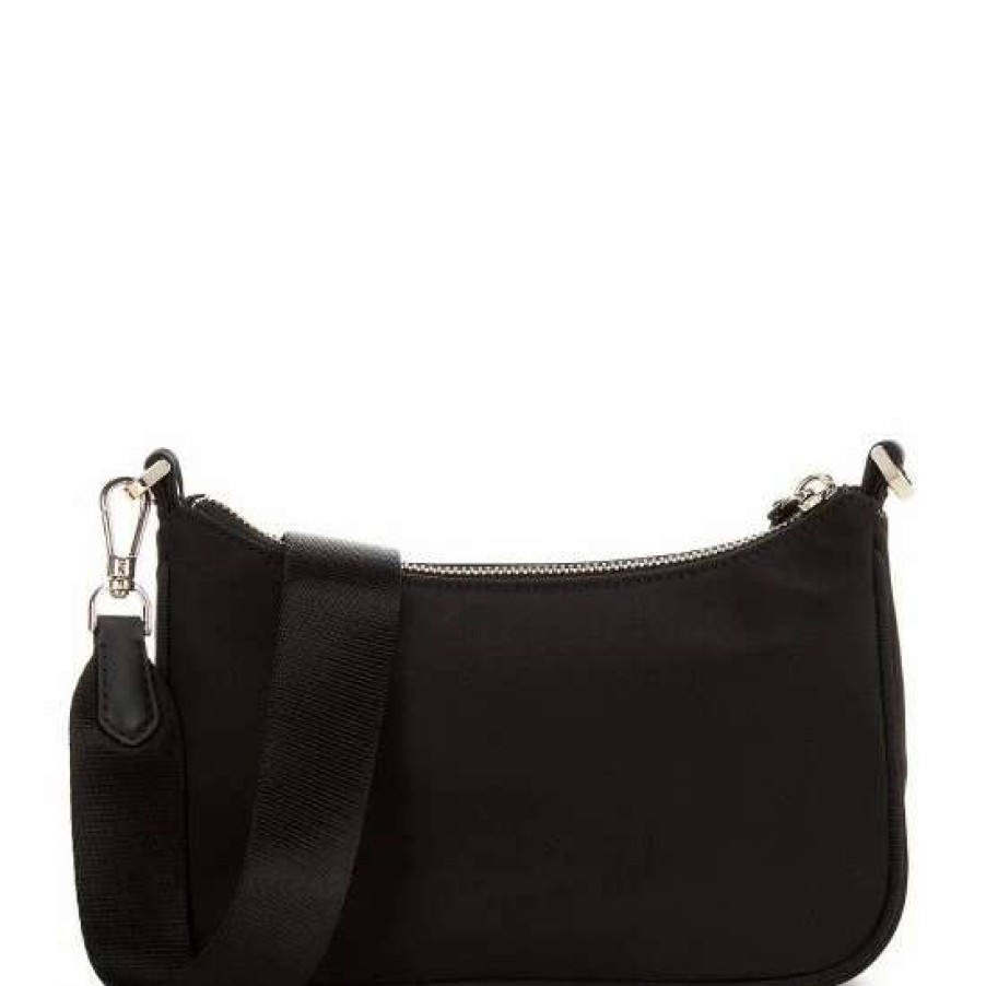 Handbags * | Best Pirce Kate Spade New York Sam The Little Better Nylon Small Crossbody Bag Black