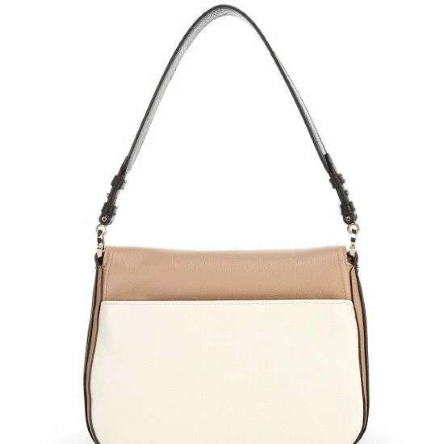 Handbags * | Outlet Kate Spade New York Colorblock Pebble Leather Medium Convertible Shoulder Bag Parchment Multi