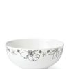 Home * | Best Deal Kate Spade New York Garden Doodle Serving Bowl White