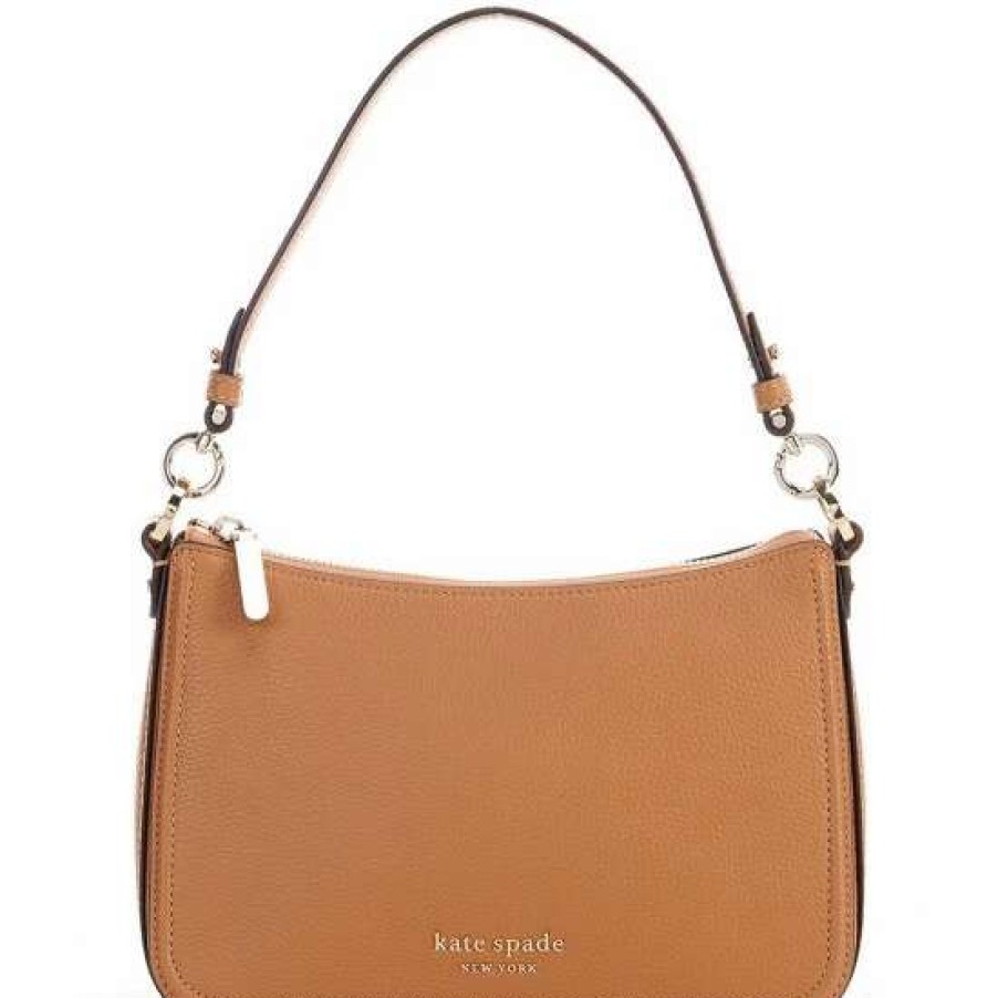 Handbags * | Buy Kate Spade New York Hudson Pebbled Leather Medium Convertible Crossbody Bag