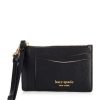 Handbags * | Hot Sale Kate Spade New York Morgan Card Case Wristlet Black