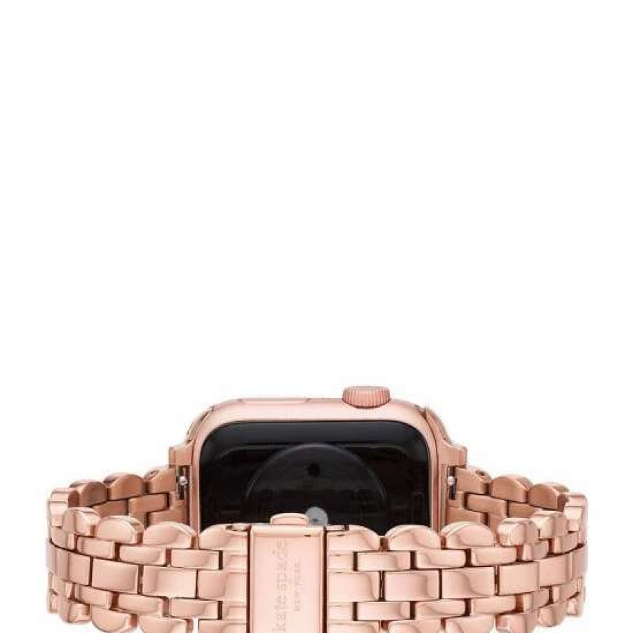 Accessories * | Best Pirce Kate Spade New York 38/40Mm Apple Watch Scallop Bracelet Strap Rose Gold