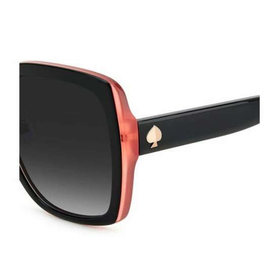 Accessories * | Cheap Kate Spade New York Kimberg Square Sunglasses Black