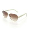 Accessories * | Budget Kate Spade New York Women'S Dalia Aviator 58Mm Sunglasses Gold/Ivory