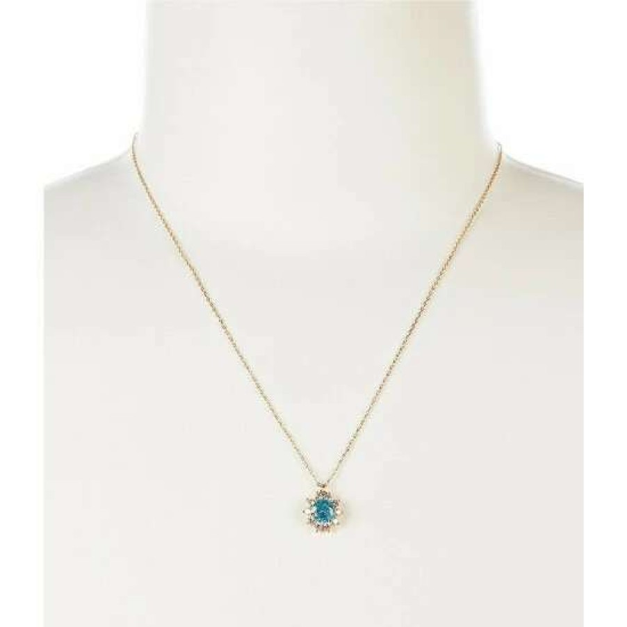 Accessories * | Wholesale Kate Spade New York Sunny Halo Pendant Necklace