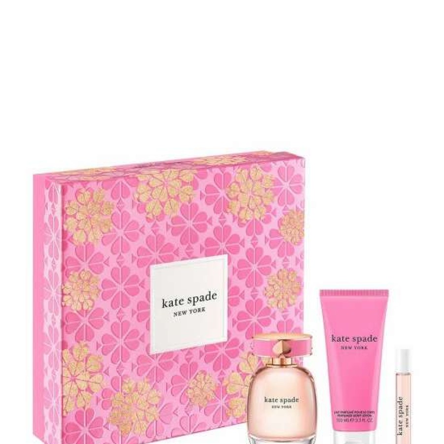 Beauty * | Cheapest Kate Spade New York Kate Spade New York Eau De Parfum 3-Piece Gift Set