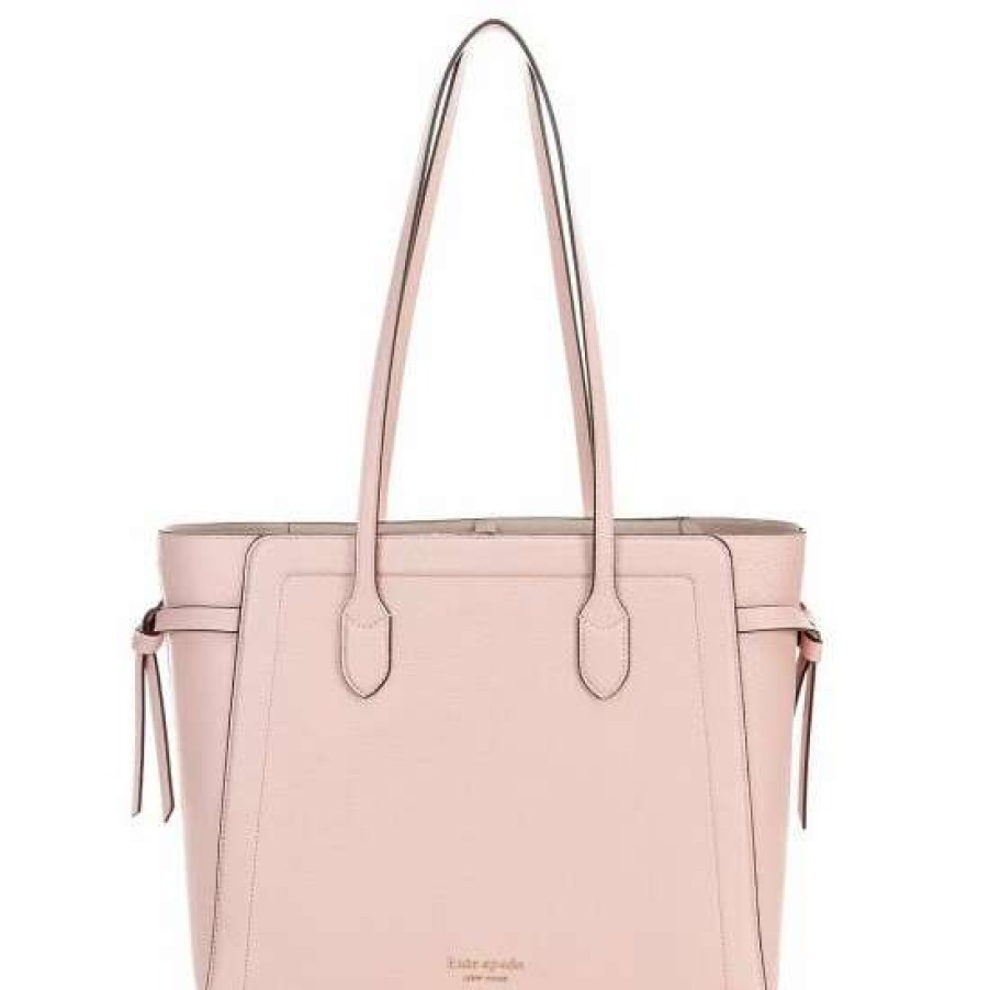 Handbags * | Best Sale Kate Spade New York Knott Pebbled Leather Large Tote Bag