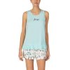 Lingerie * | Cheap Kate Spade New York Mrs. Knit Tank And Short Set Aqua/Novelty Print