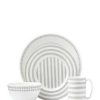 Home * | Best Pirce Kate Spade New York Charlotte Street Porcelain 4-Piece Place Setting North Accent