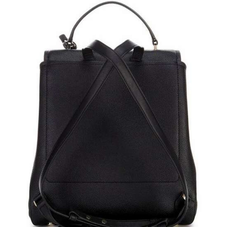 Handbags * | Outlet Kate Spade New York Thompson Leather Medium Backpack Black